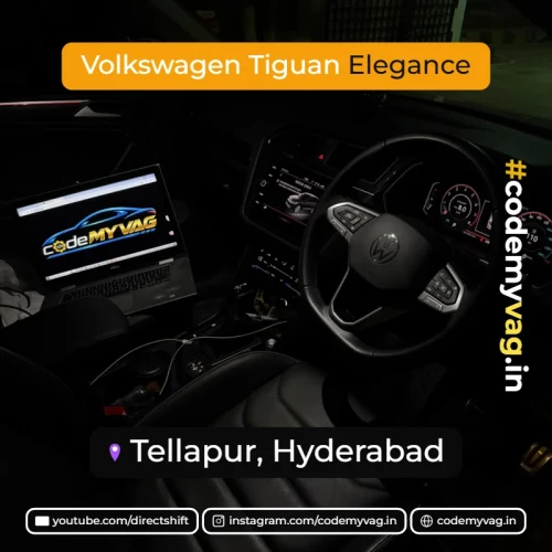 Volkswagen Tiguan Elegance coded in Tellapur, Hyderabad