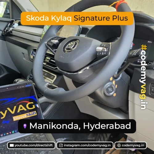 Skoda Kylaq Signature Plus coded in Manikonda, Hyderabad