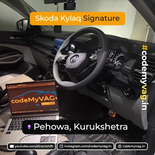Skoda Kylaq Signature coded in Pehowa, Kurukshetra