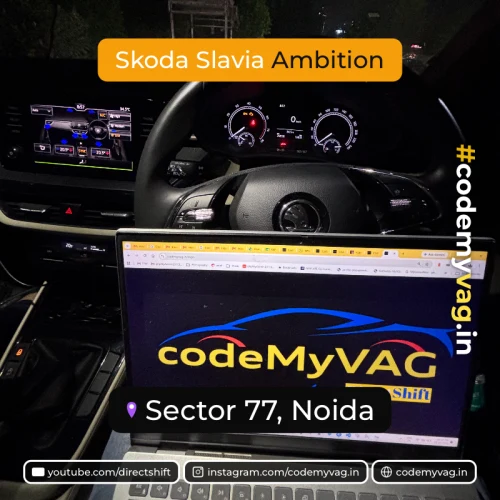 Skoda Slavia Ambition coded in Sector 77, Noida
