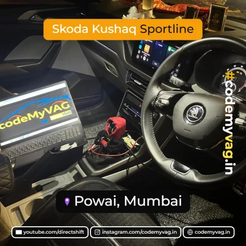 Skoda Kushaq Sportline coded in Powai, Mumbai