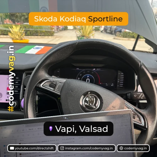 Skoda Kodiaq Sportline coded in Vapi, Valsad