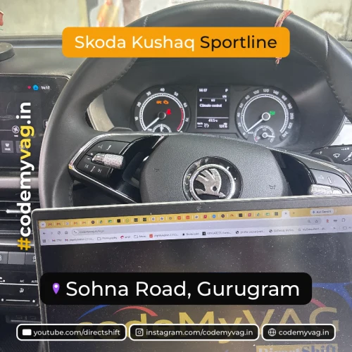 Skoda Kushaq Sportline coded in Sohna Road, Gurugram (Gurgaon)