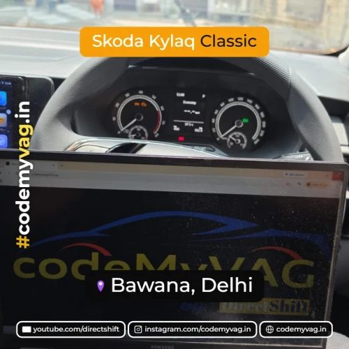 Skoda Kylaq Classic coded in Bawana, Delhi