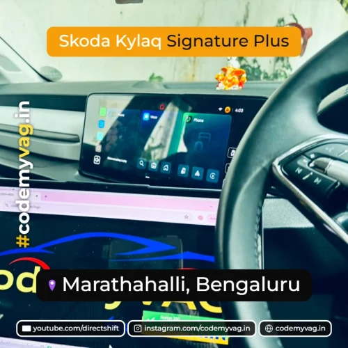 Skoda Kylaq Signature Plus coded in Marathahalli, Bengaluru (Bangalore)