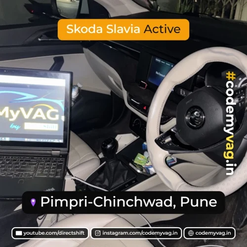 Skoda Slavia Active coded in Pimpri-Chinchwad, Pune