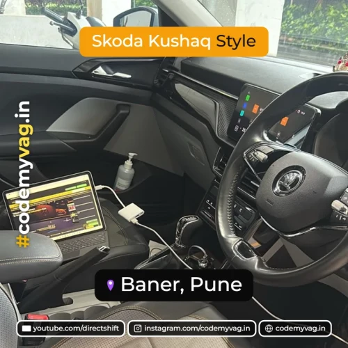 Skoda Kushaq Style coded in Baner, Pune