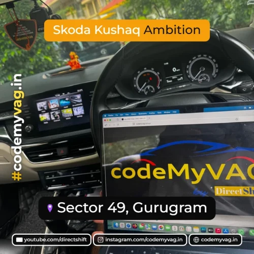 Skoda Kushaq Ambition coded in Sector 49, Gurugram (Gurgaon)