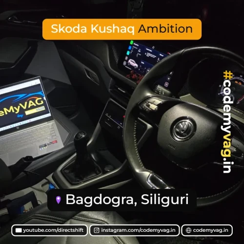 Skoda Kushaq Ambition coded in Bagdogra, Siliguri