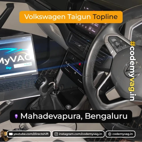 Volkswagen Taigun Topline coded in Mahadevapura, Bengaluru (Bangalore)