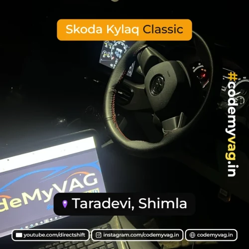 Skoda Kylaq Classic coded in Taradevi, Shimla
