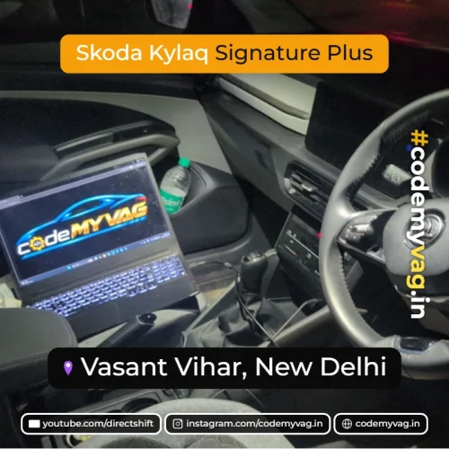 Skoda Kylaq Signature Plus coded in Vasant Vihar, New Delhi